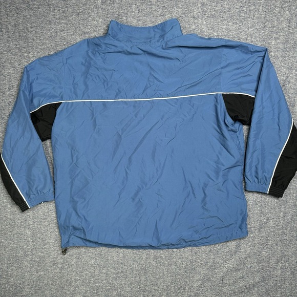 Y2K Reebok Track‎ Jacket  Windbreaker Vintage Full Zip Mens Size 2XL Flawed - Picture 4 of 10